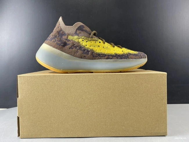 BOOST ADIDAS 380 FZ4982 NON-REFLECTIVE GOLD 'COFFEE YEEZY 1010
